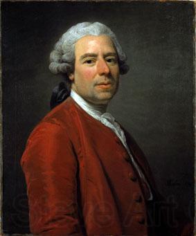 Alexander Roslin Portrait of Johan Pasch, Surveyor to the Royal Household and artist Spain oil painting art